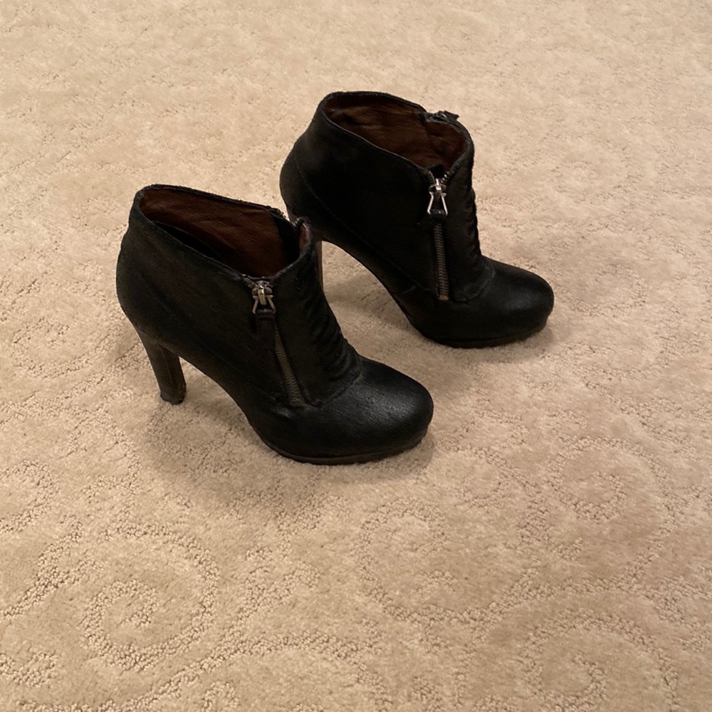 cute booties with lug sole.
